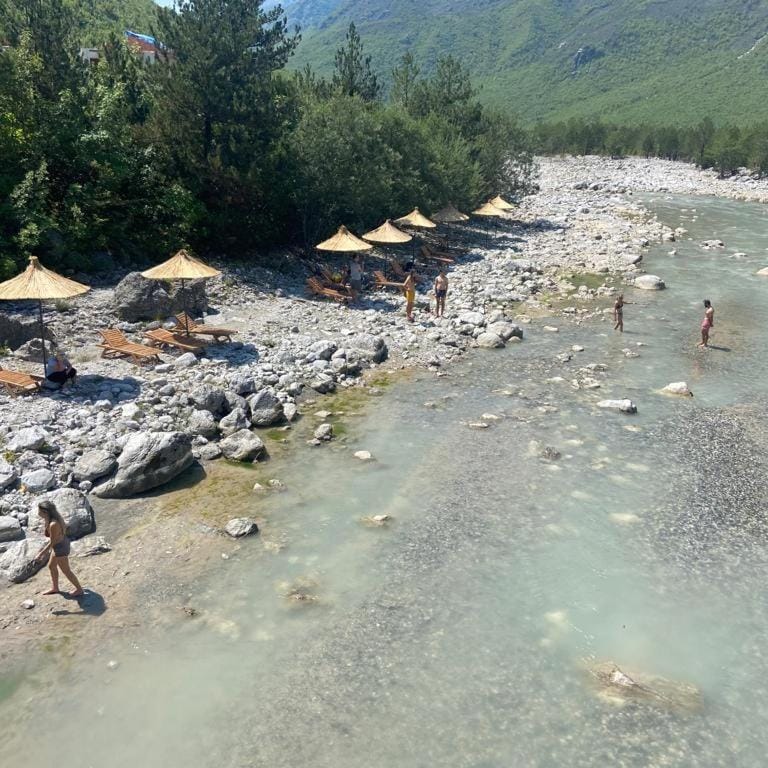 Beach, River view