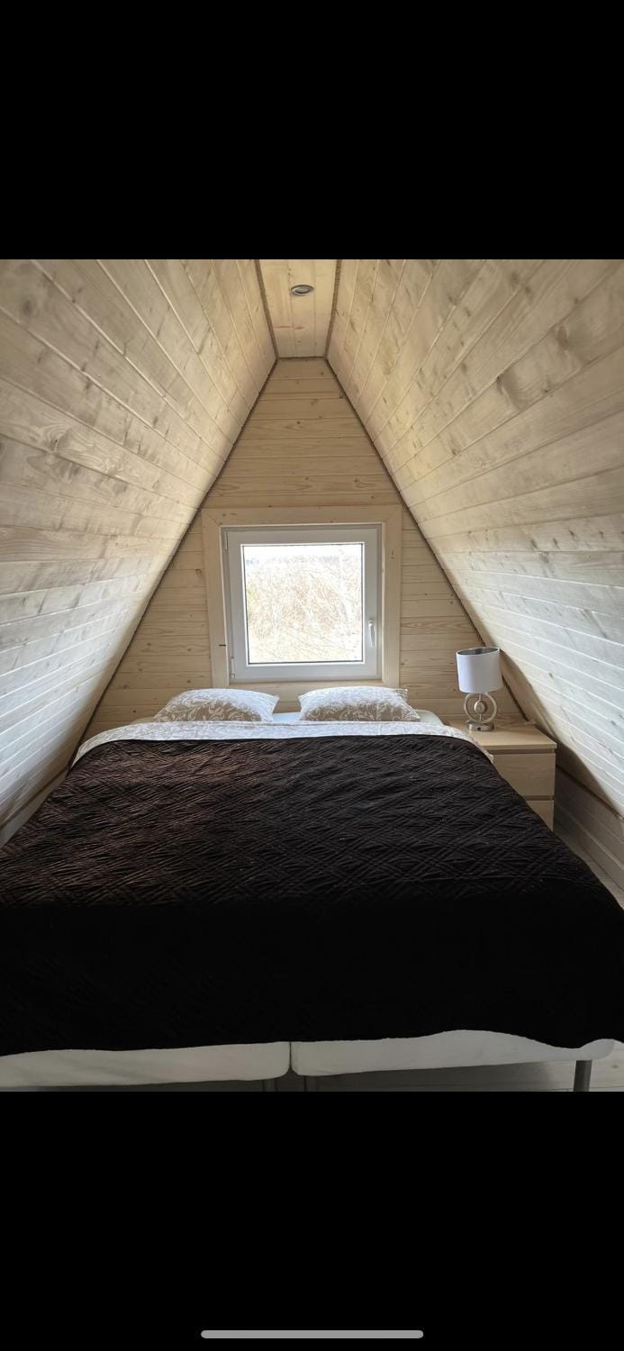 The lion Bridge Chalet in Poland