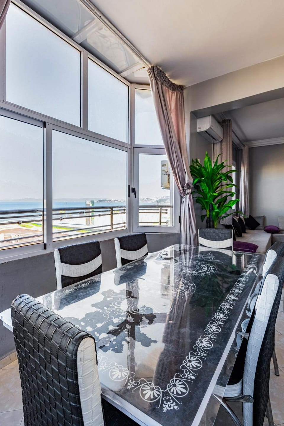 Balcony/Terrace, Seating area, Dining area, Sea view, Sea view