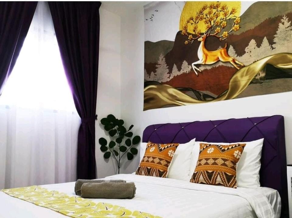 BOHEMIAN HOME 3 bedroom -10 mins to Mid Valley Apartment in Federal Territory of Kuala Lumpur