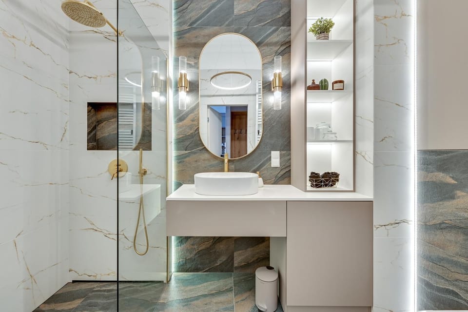 Shower, Bathroom, Area and facilities