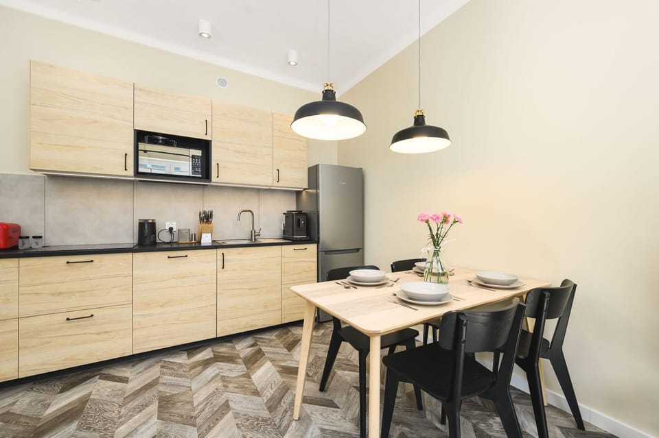 Coffee/tea facilities, Kitchen or kitchenette, Dining area, minibar, pet friendly, stove, toaster