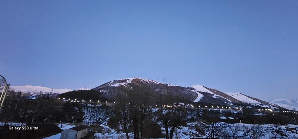 Natural landscape, Winter, Mountain view