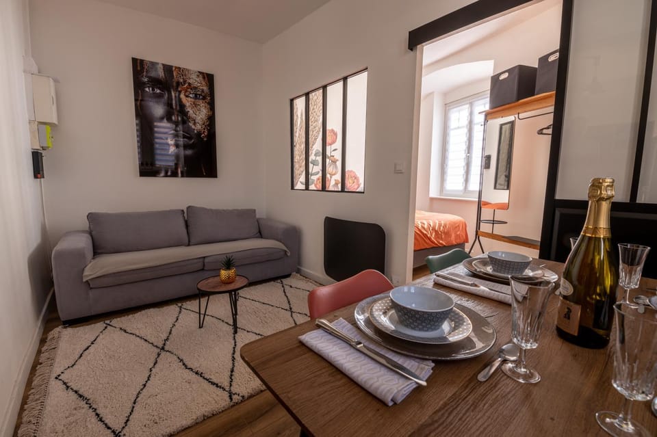 Appartement Cosy avec Jardin au Centre Historique de Sélestat & Proche Europa-Park Apartment in Sélestat