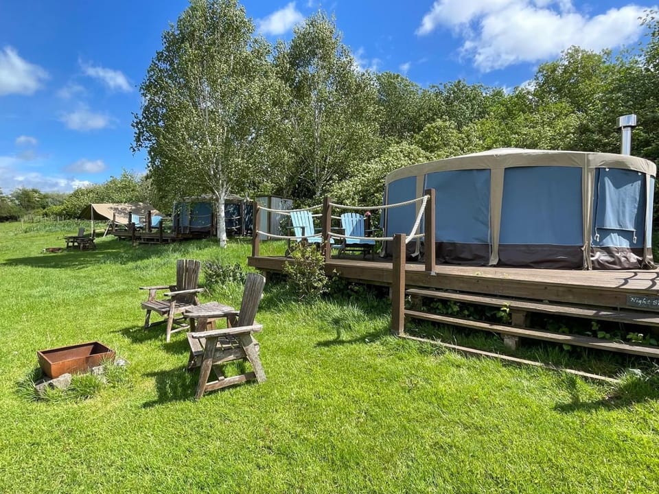 Heart of the Wye Luxury tent in Wales