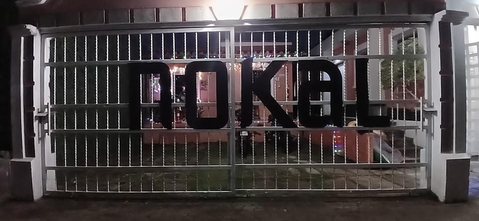 Facade/entrance, Night, Parking