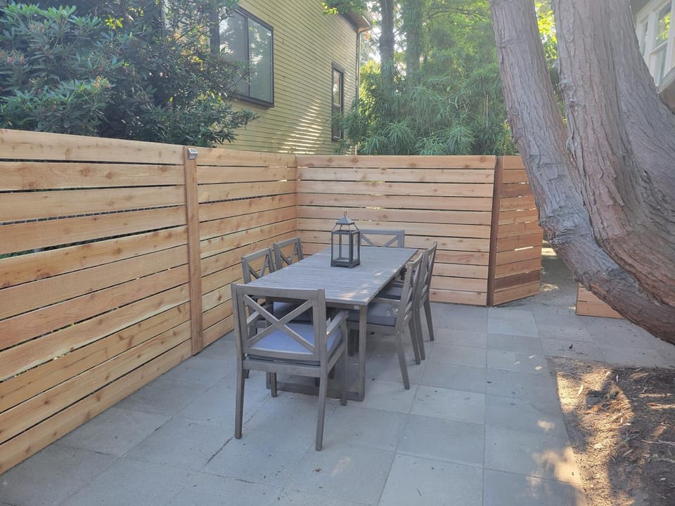 Patio, Spring, Garden, Dining area, Garden view