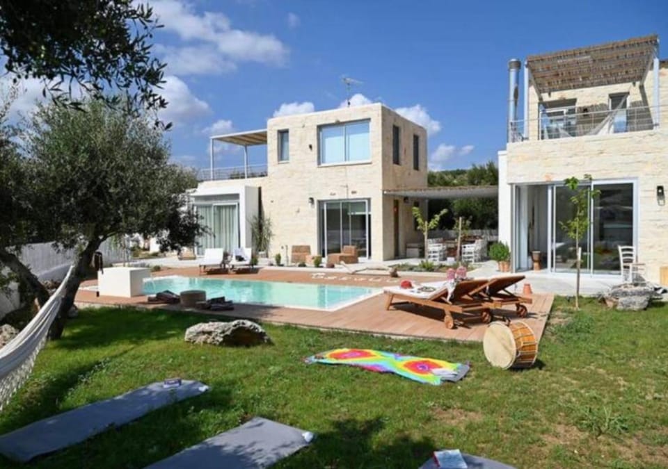 Property building, Natural landscape, Swimming pool