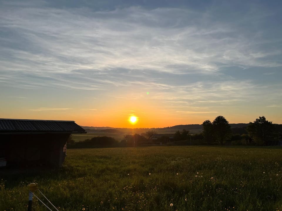 Natural landscape, Sunset