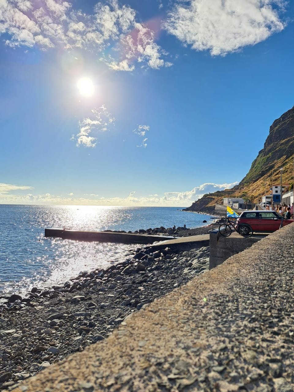 Natural landscape, Beach, Sea view