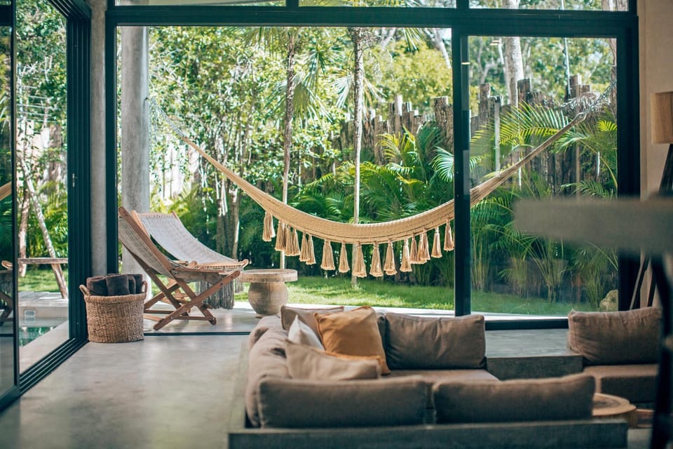Patio, Garden, Living room, Seating area, Garden view