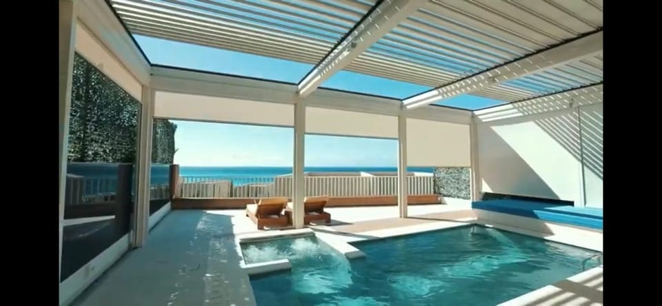 Pool view, Sea view, Swimming pool