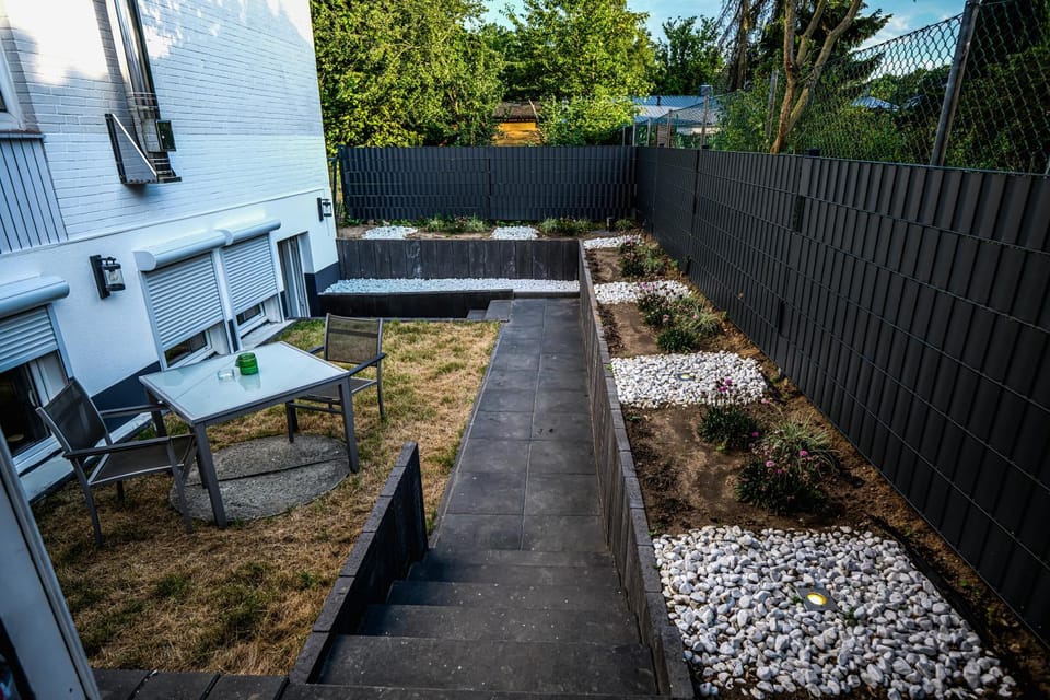 Property building, Garden
