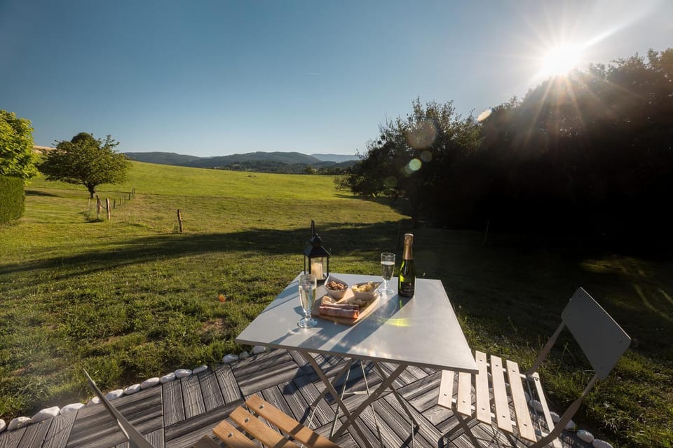 Garden view, Mountain view