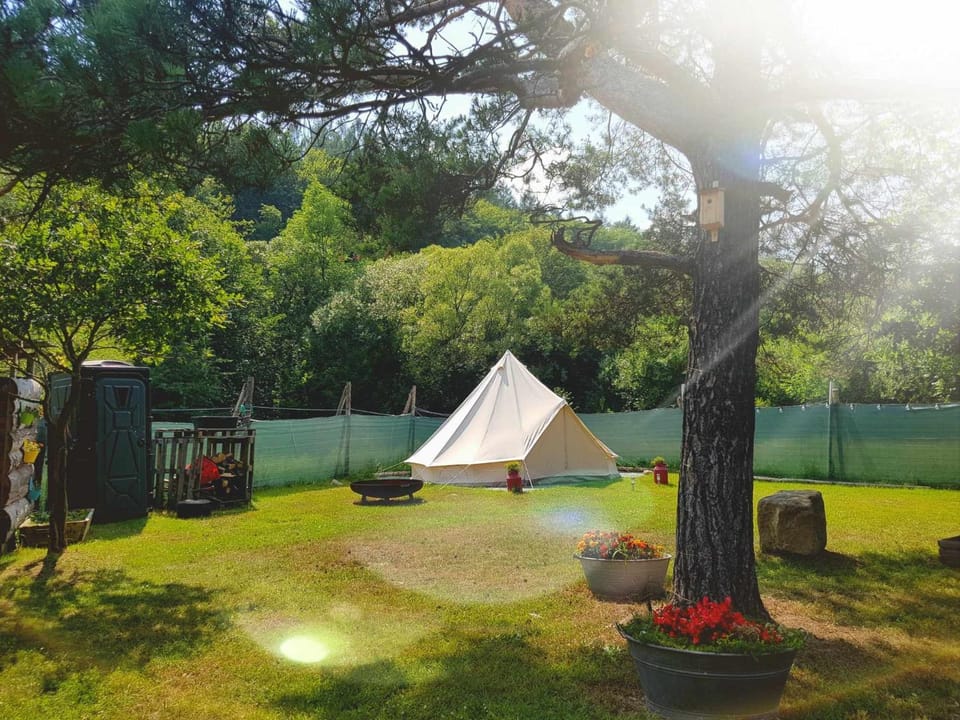 Zagroda Kopytkowo Luxury tent in Lesser Poland Voivodeship