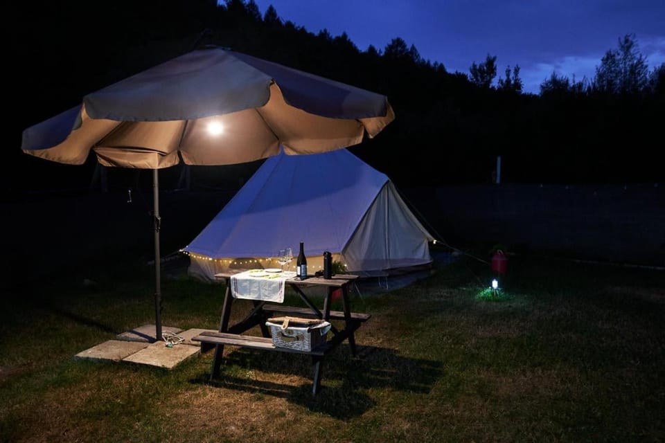 Zagroda Kopytkowo Luxury tent in Lesser Poland Voivodeship