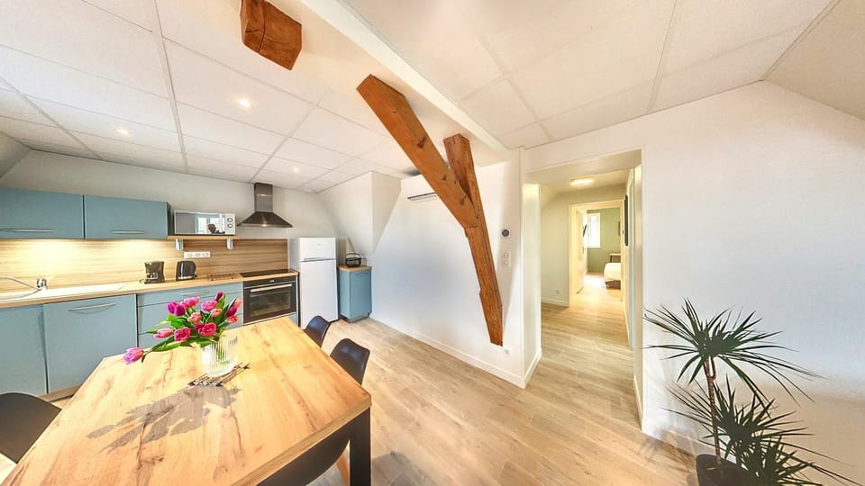 PROXIMITE LE PAL- Appartement 4 pers - Entrée SPA incluse Apartment in Bourgogne-Franche-Comté