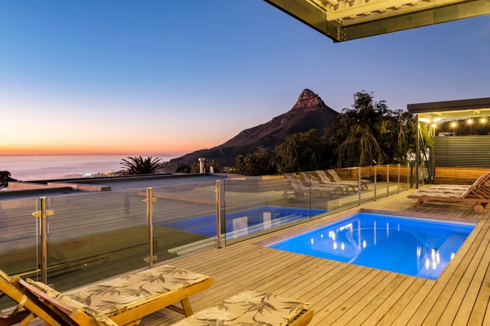 Patio, Balcony/Terrace, Mountain view, Sea view, Swimming pool, sunbed