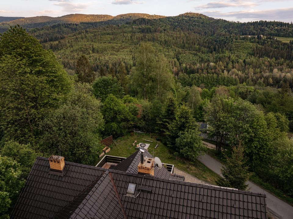 Poziomkowy Dom- Wisła, Dom z bali, Sauna, Taras Villa in Poland