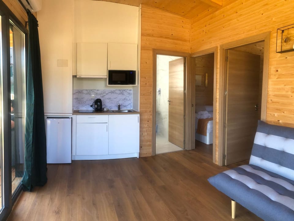 Kitchen or kitchenette, Living room