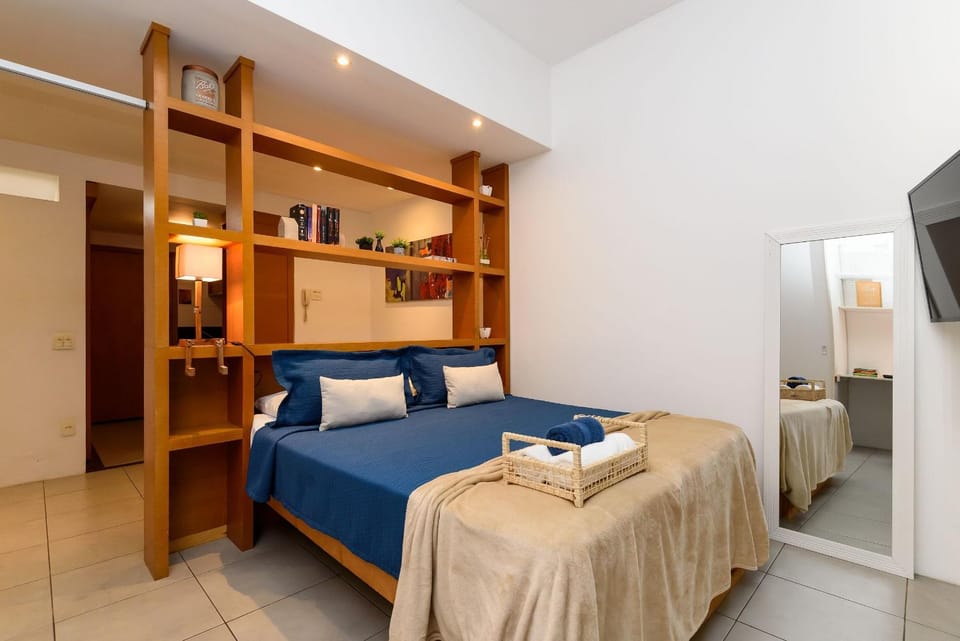 1BDR View to/ Cristo Redentor | SQC 143D/918 Apartment in Rio de Janeiro