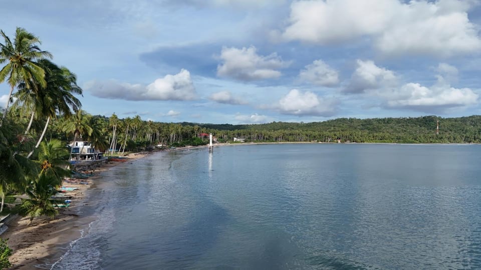 Natural landscape, Beach, Mountain view, Sea view