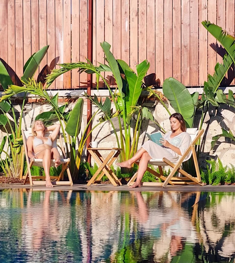 People, Pool view, Swimming pool