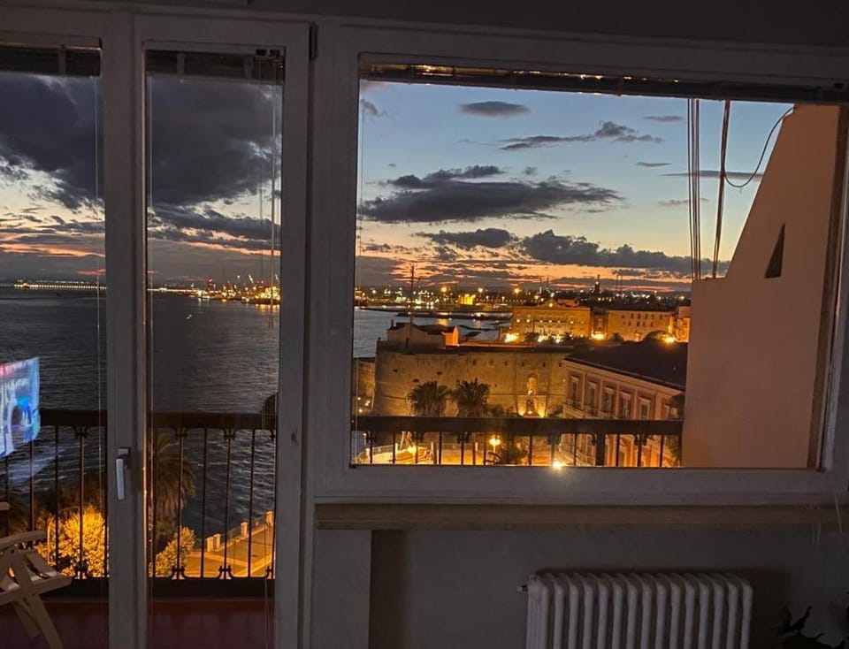 Night, Natural landscape, View (from property/room), Balcony/Terrace, City view