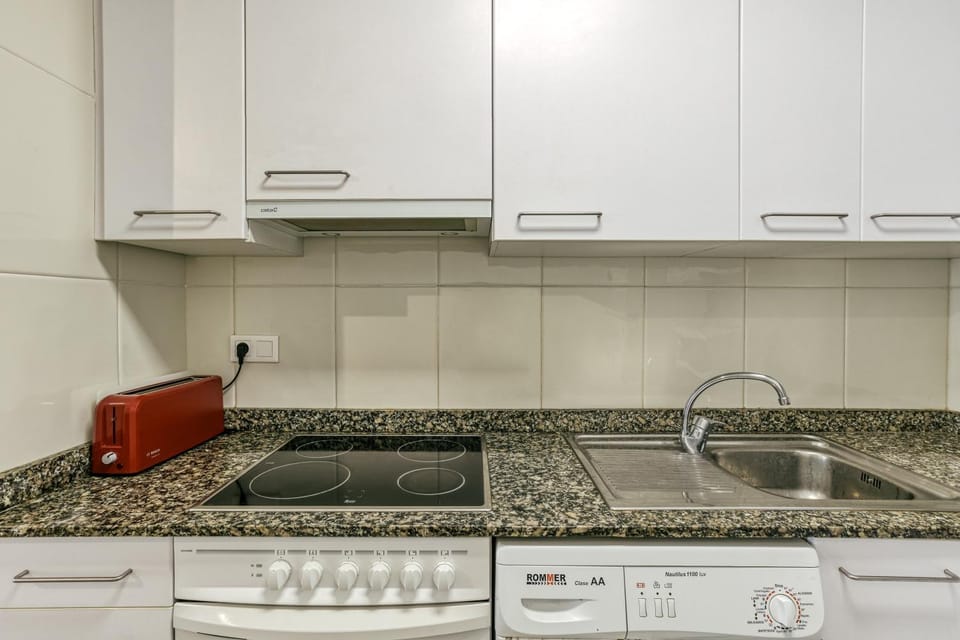 Kitchen or kitchenette, Living room