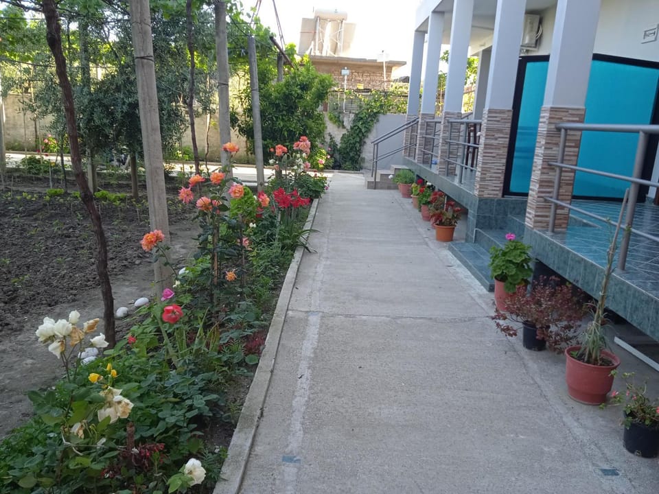 Property building, Garden