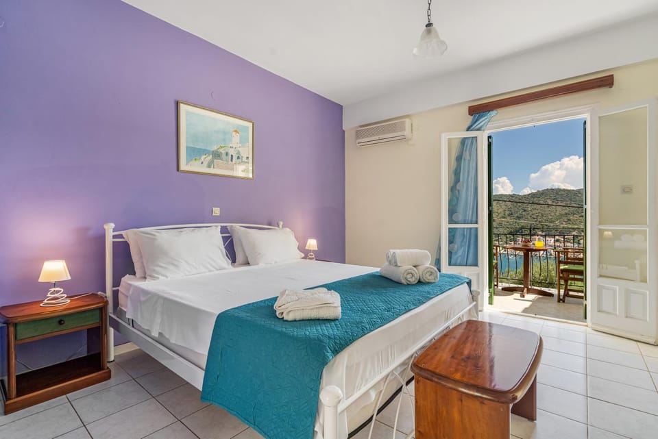 Property building, Living room, Bedroom