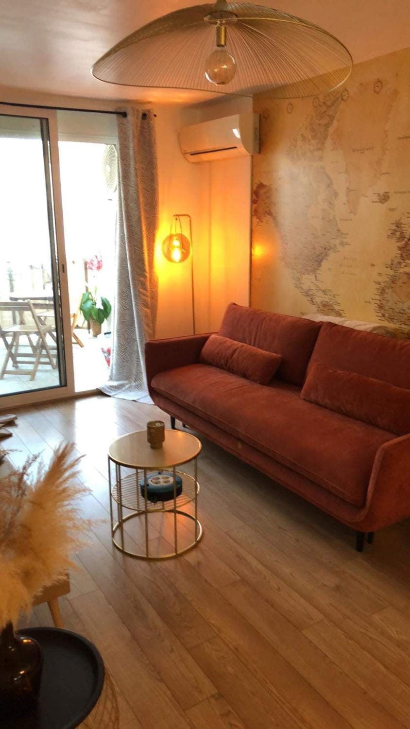 Cosy T2 avec terrasse à 5 min de la plage Apartment in Occitanie