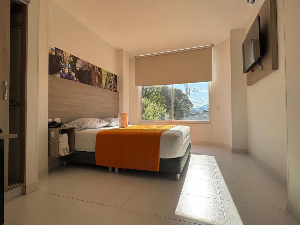 Bed, TV and multimedia, Photo of the whole room