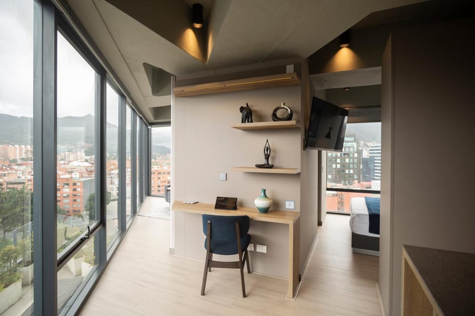 Seating area, Mountain view