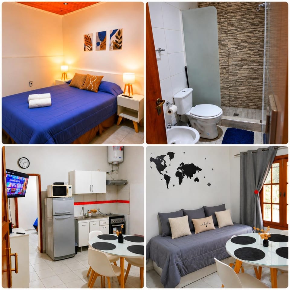 Bed, Kitchen or kitchenette, Living room, Photo of the whole room, Seating area, Dining area, Bedroom, minibar, oven
