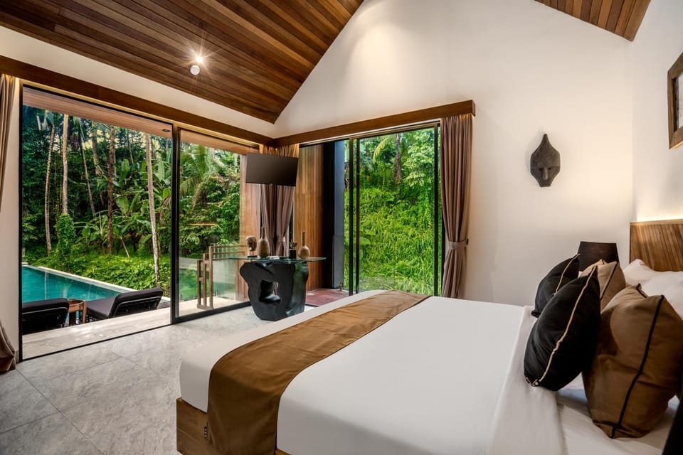 Bed, View (from property/room), Bedroom, internet, air conditioner