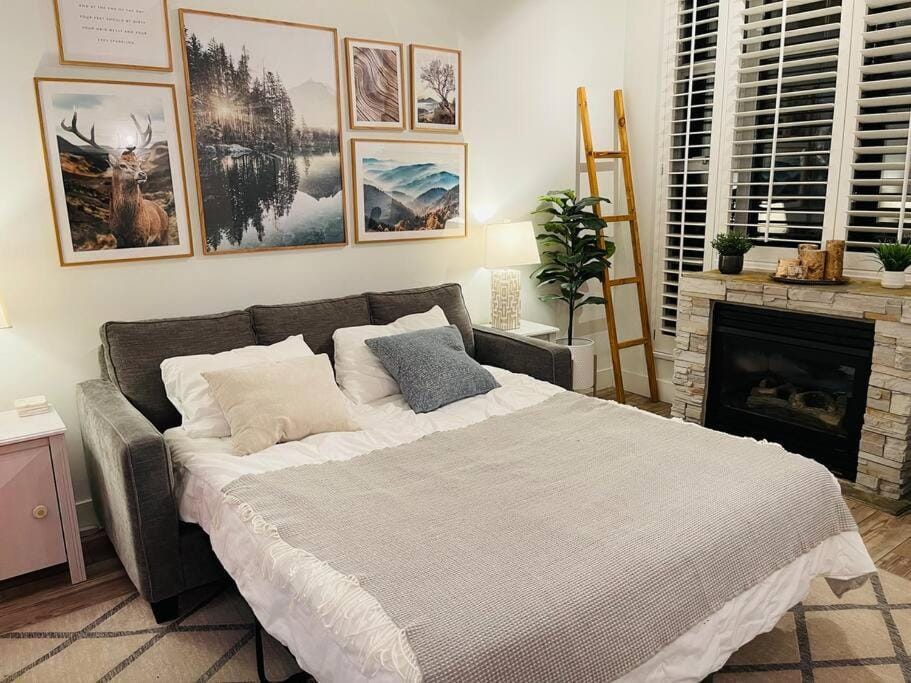 Designer Cozy Ski in and out Apartment in Whistler