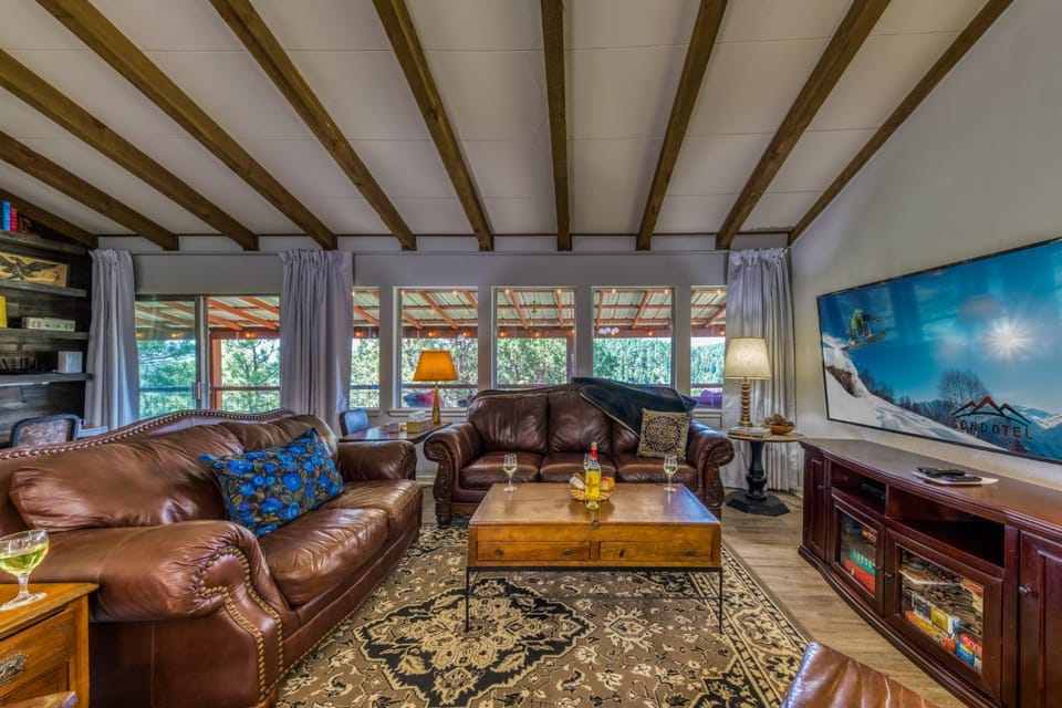 Living room, Seating area, Garden view, furniture