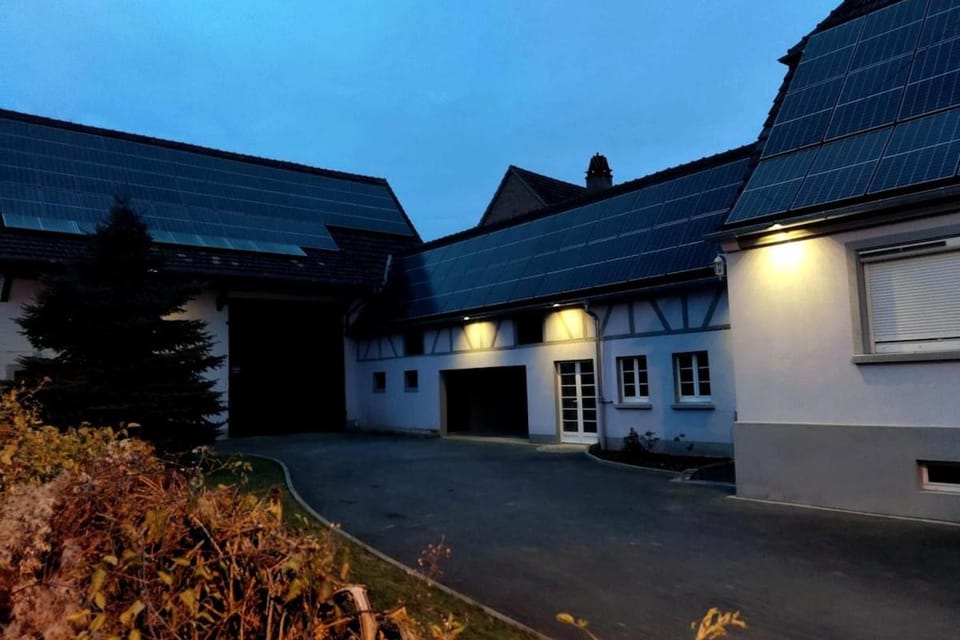 Property building, Night