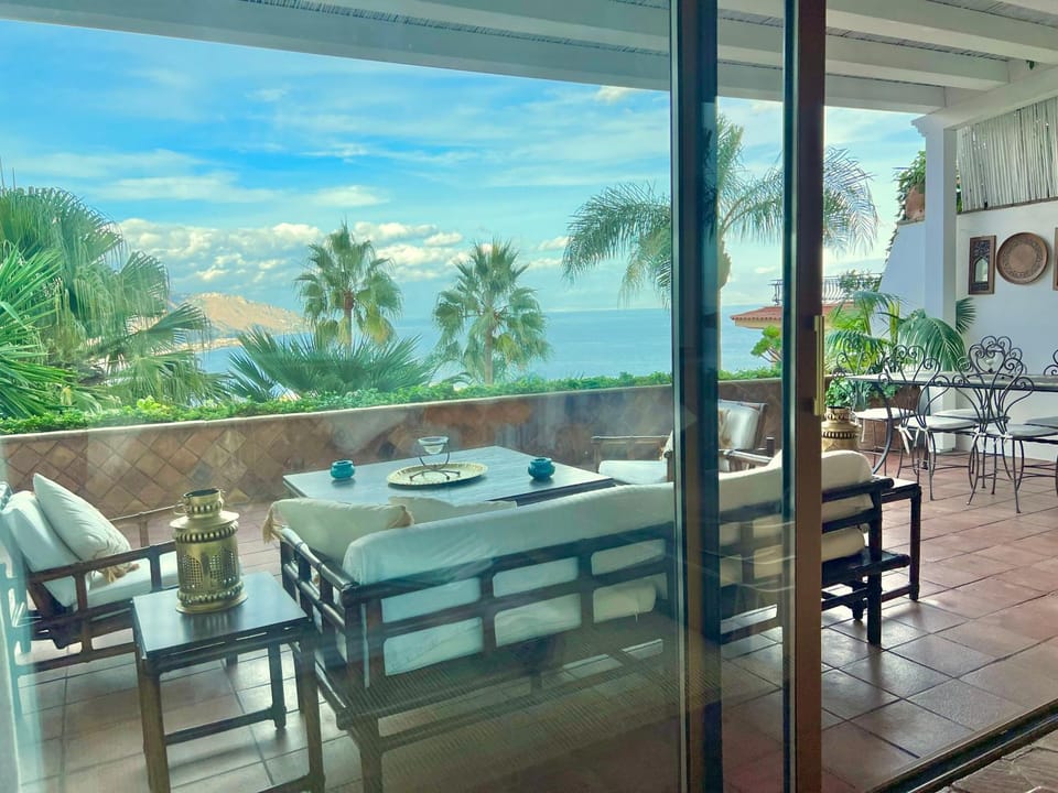 Patio, Balcony/Terrace, Seating area, Sea view