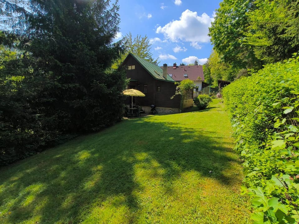 Property building, Garden view