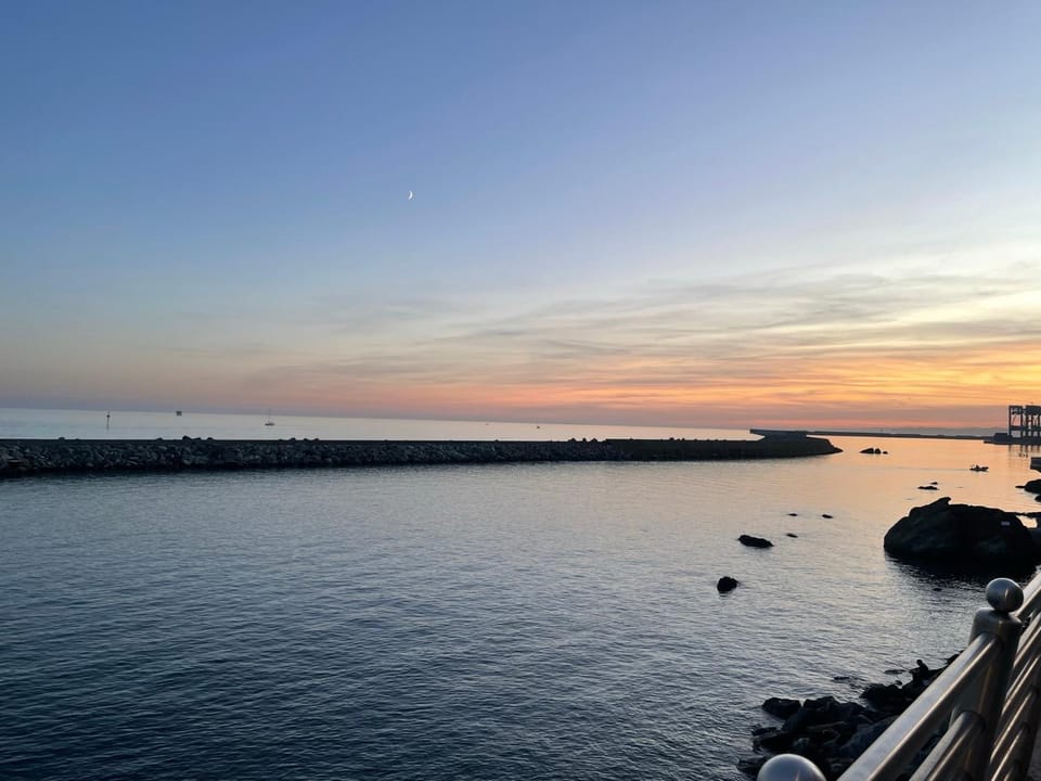 Natural landscape, Sea view