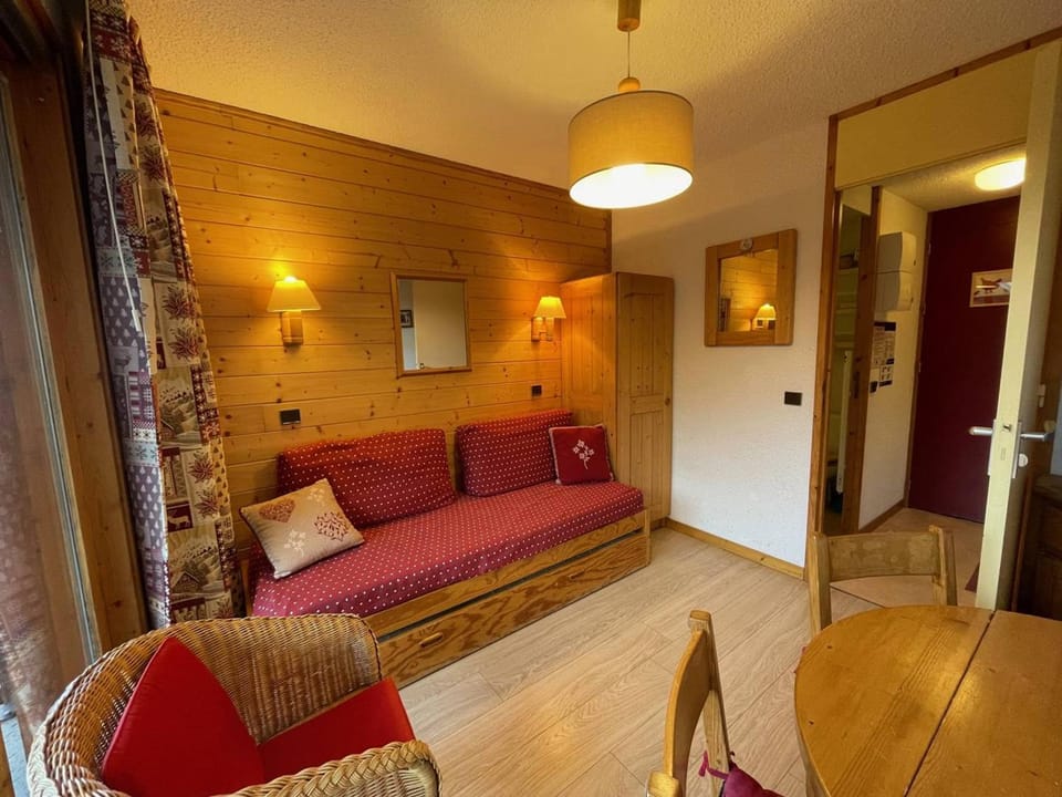 Studio cosy pour 2 pers. avec balcon, pieds des pistes à Valmorel - FR-1-356-399 Apartment in Les Avanchers-Valmorel