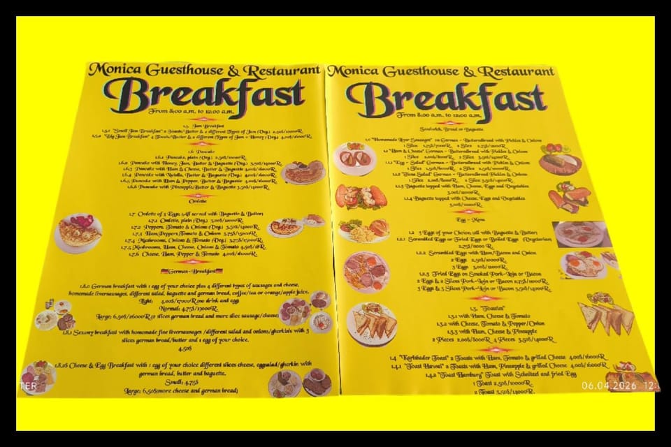 Restaurant/places to eat, Breakfast