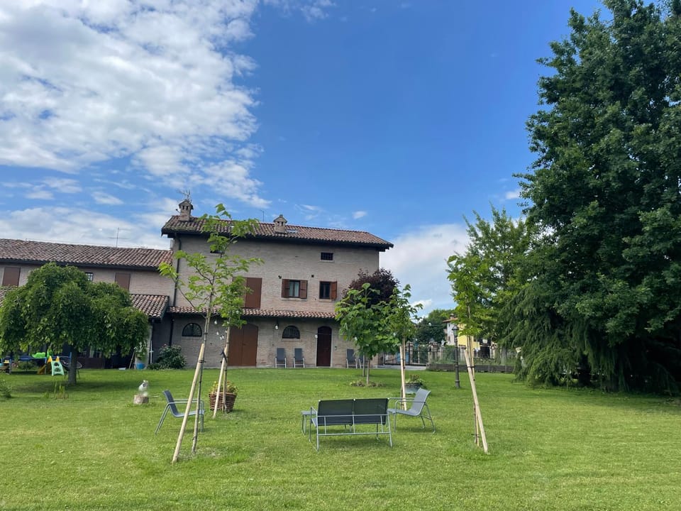 Property building, Garden, Garden view