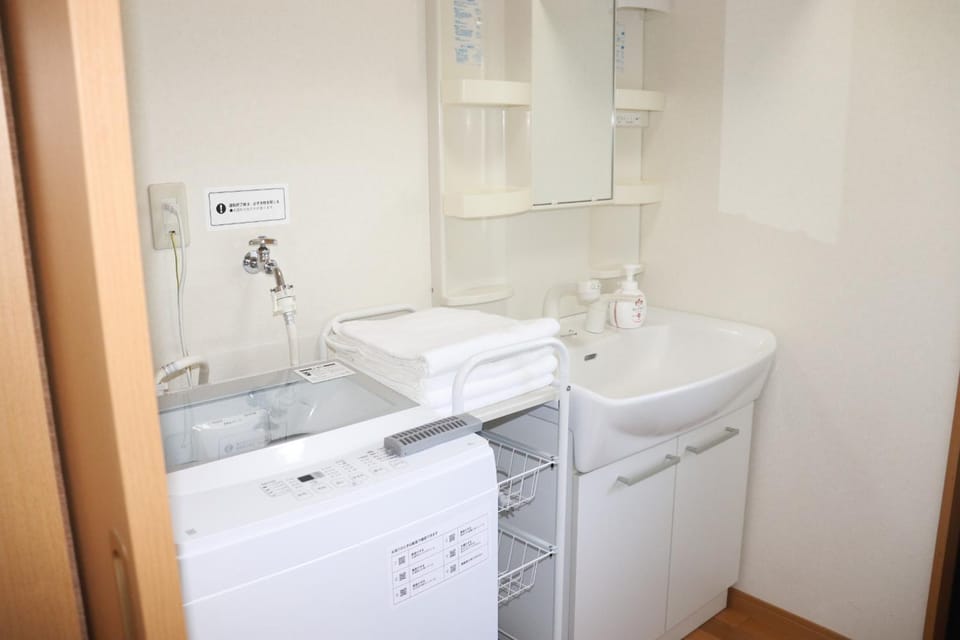 Bathroom, washing machine