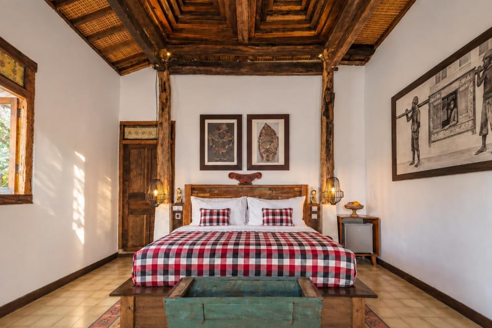 Bed, Photo of the whole room, Bedroom, air conditioner