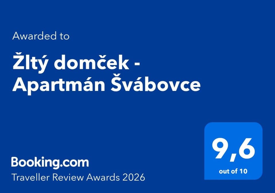 Žltý domček - Apartmán Švábovce House in Slovakia