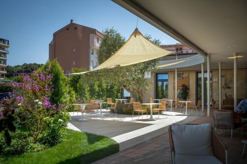 Property building, Patio