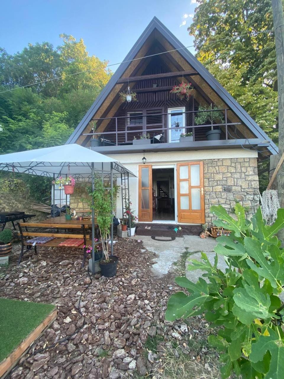 Property building, Patio